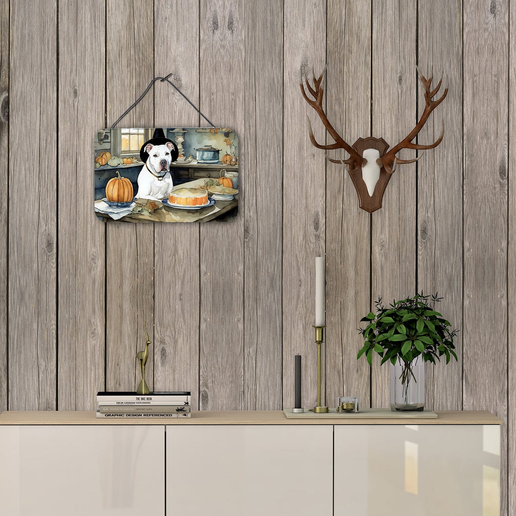 Pit Bull Terrier Fall Door Hanger